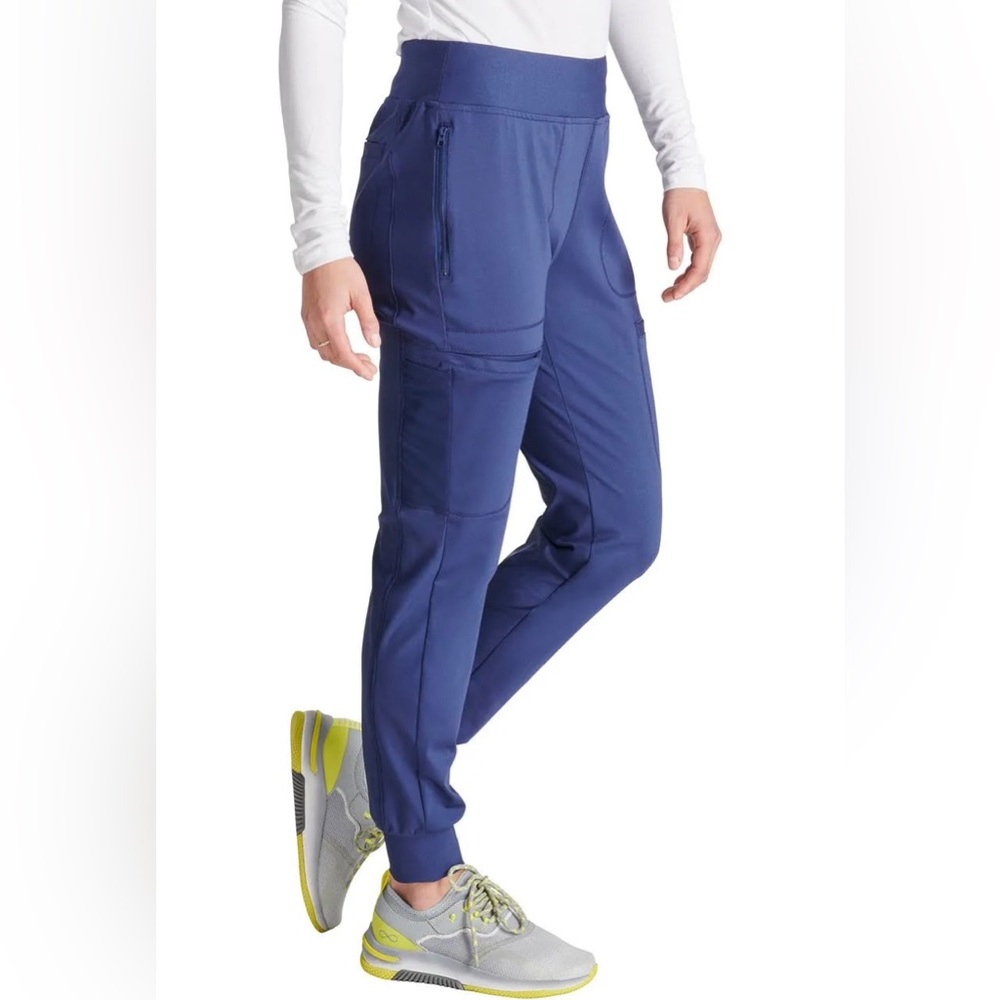NWT Cherokee Form Mid-Rise Jogger Scrub Pant - Small - Picture 6 of 12